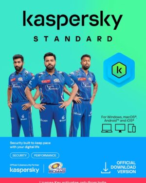 1 User, 1 Year, Kaspersky Standard Security, Email Delivery