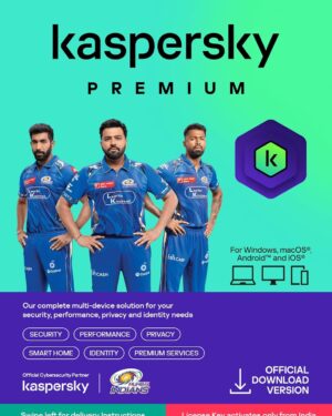 1 User, 1 Year, Kaspersky Premium Security, Email Delivery