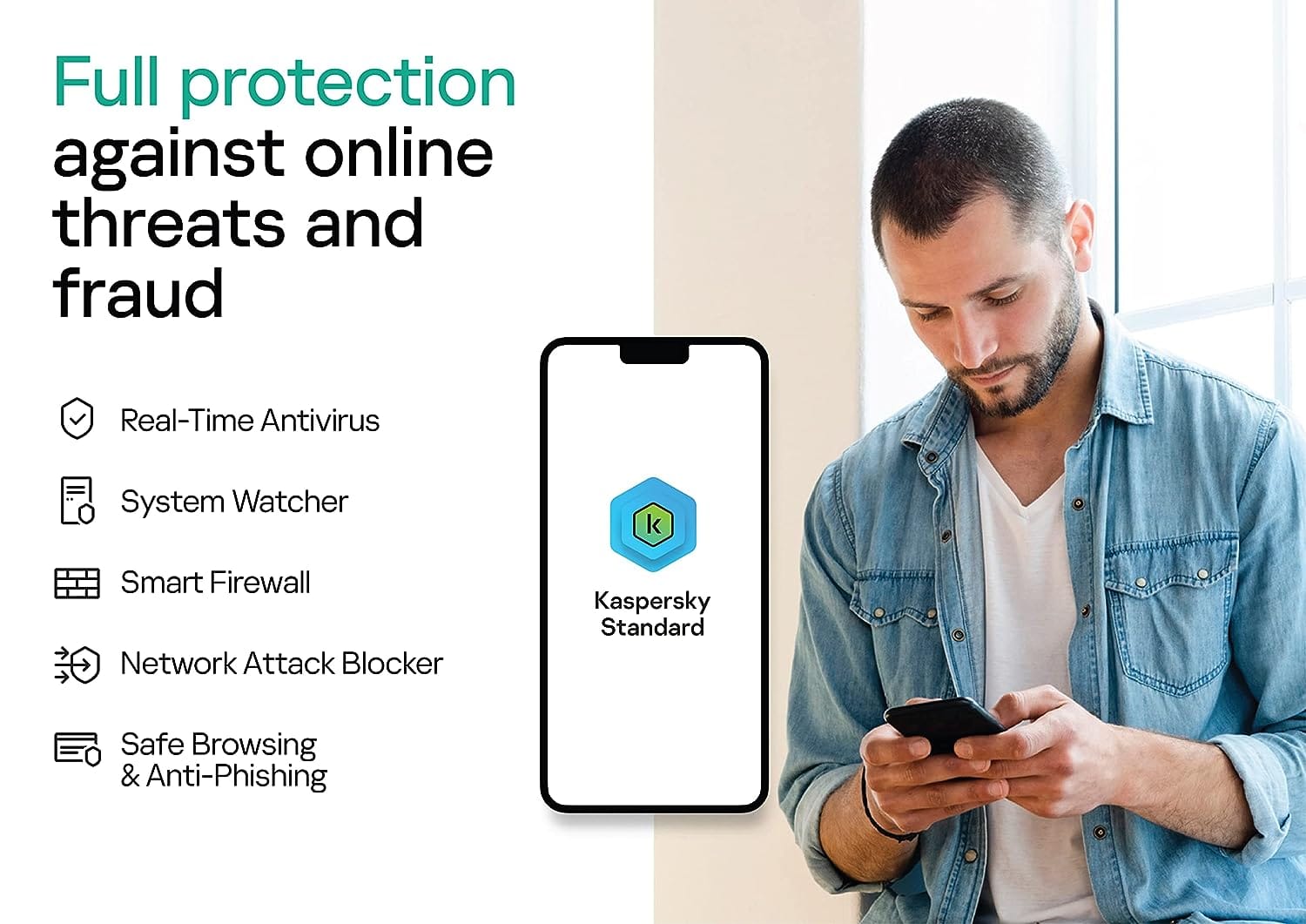 1 User, 1 Year, Kaspersky Standard Security, Email Delivery - Image 3