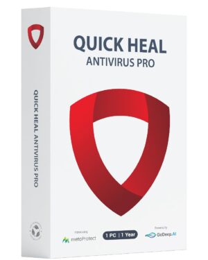 1 User, 1 Year, Quick Heal Antivirus Pro, Email Delivery