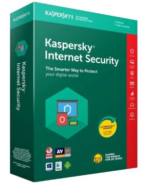 1 User, 1 Year, Kaspersky Internet Security, Email Delivery