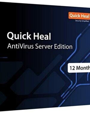 Renewal, 1 Server, 1 Year, Quick Heal Antivirus Server Edition, Email Delivery