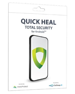 1 Device, 1 Year, Quick Heal Total Security for Android Smartphones, Email Delivery